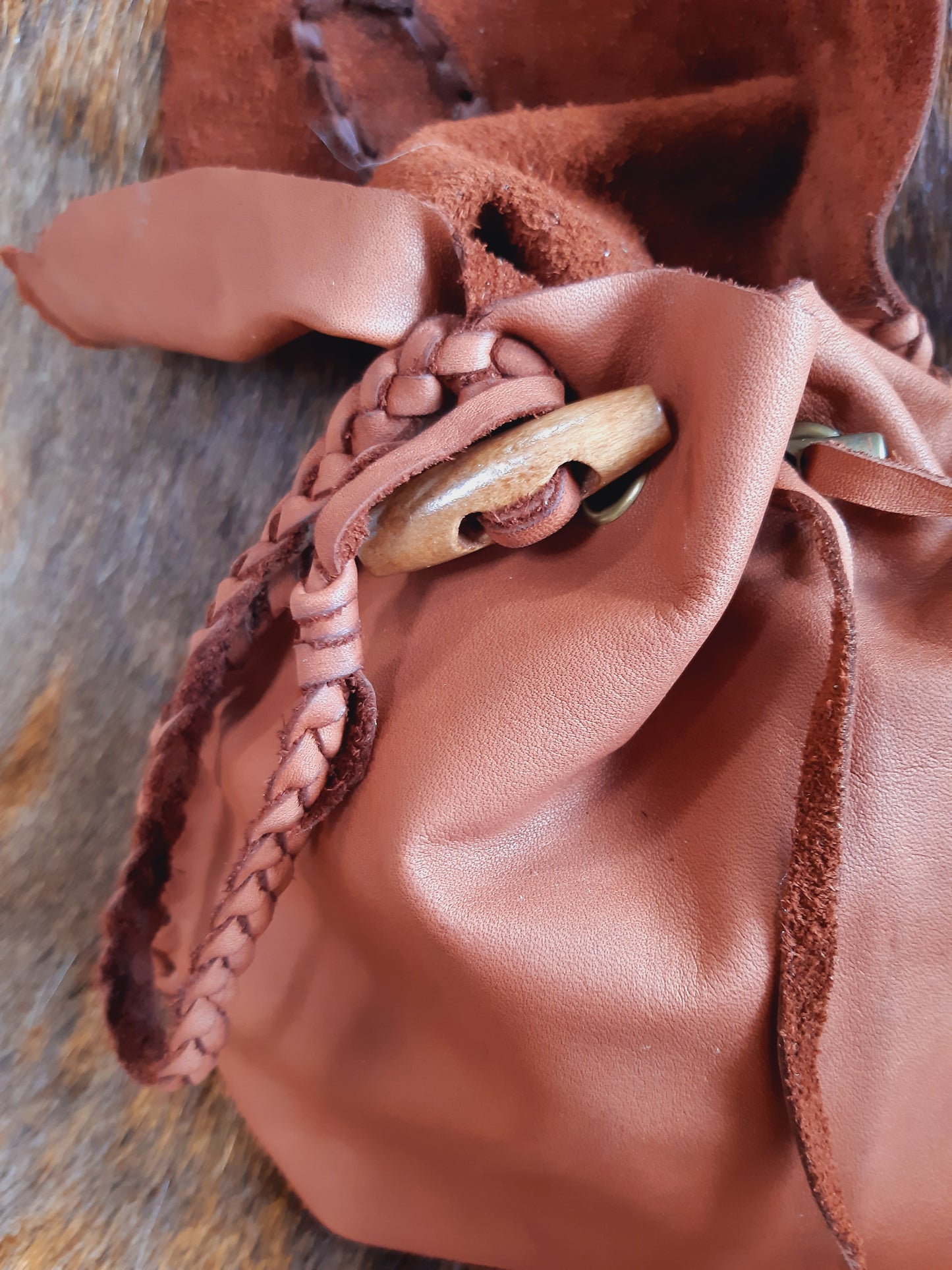 Drawstring Belt Satchel - Labdorite