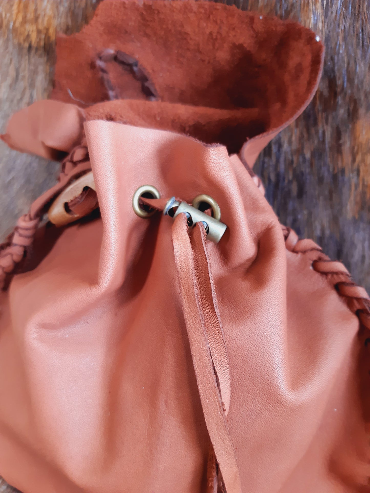 Drawstring Belt Satchel - Labdorite