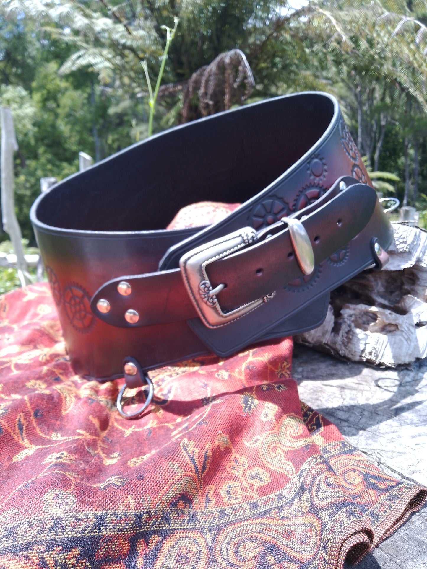 Wide Belt - Steampunk