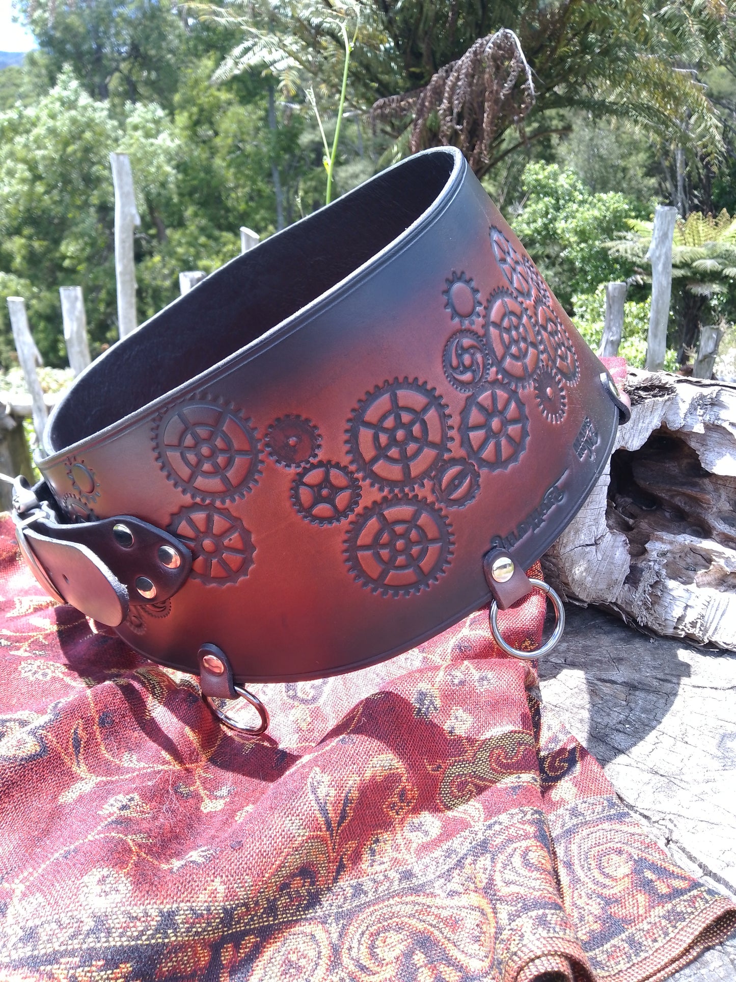 Wide Belt - Steampunk