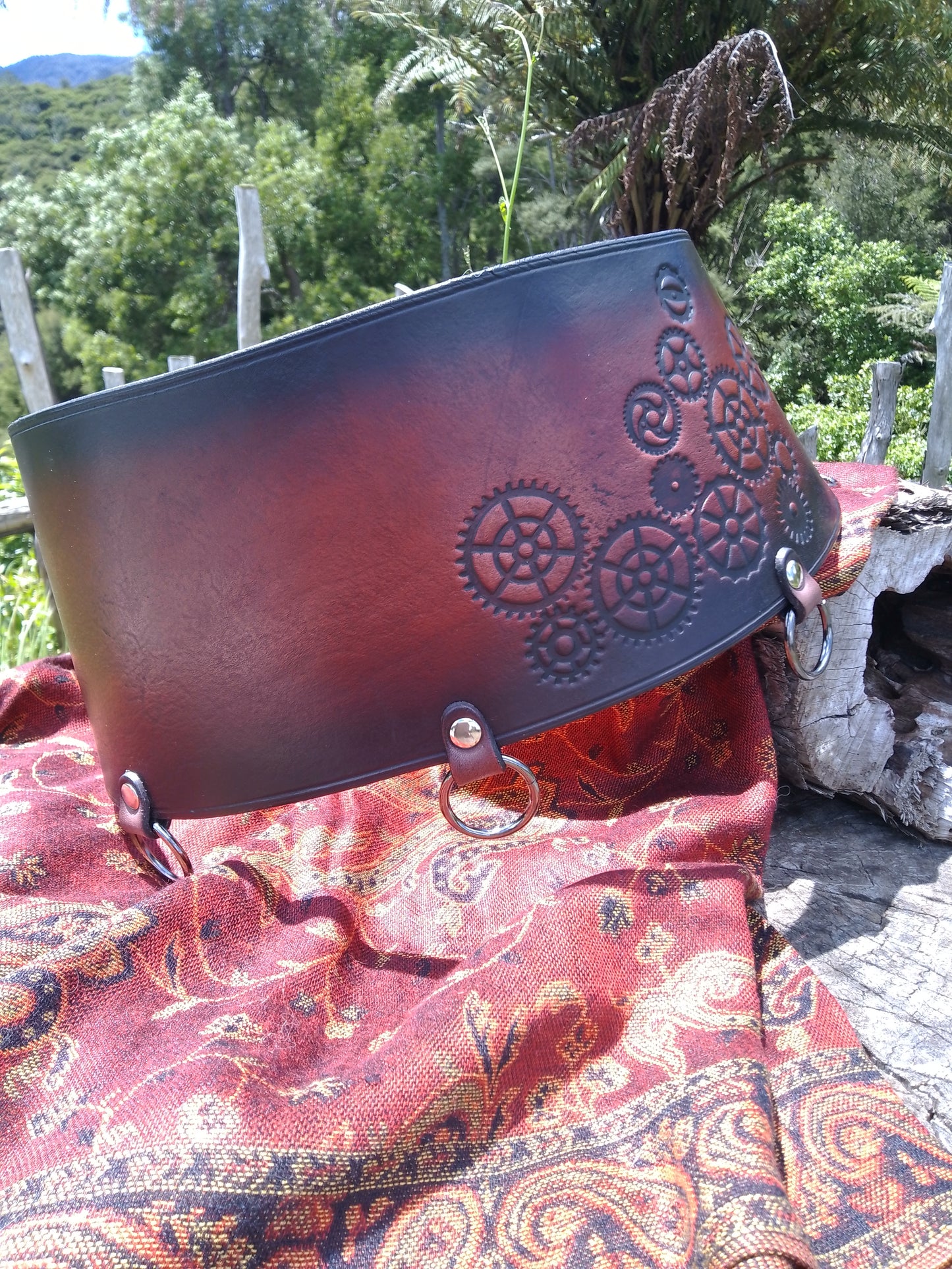 Wide Belt - Steampunk