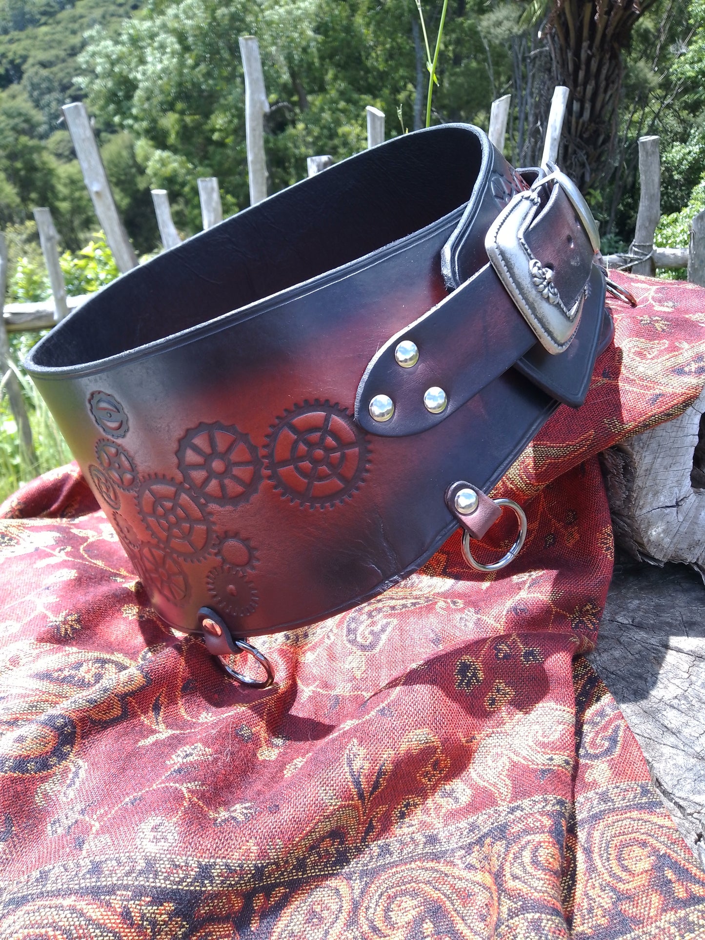 Wide Belt - Steampunk