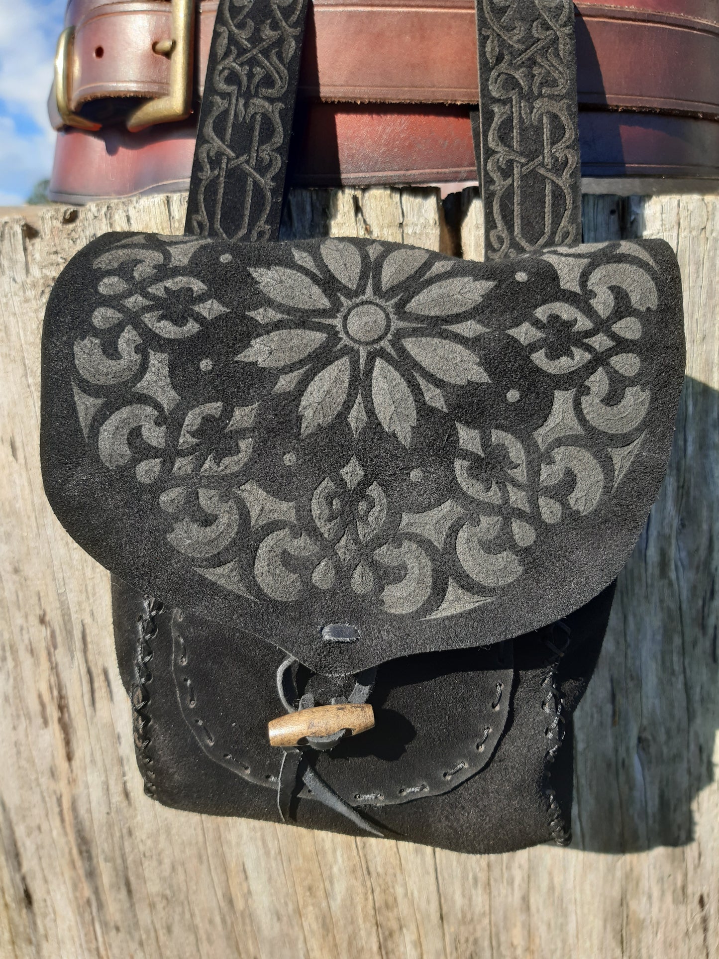 Soft Belt Pouch (with pockets!)