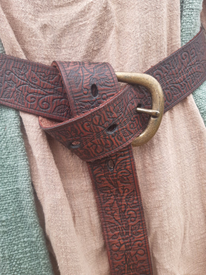 Medieval Drop Belt - Vines