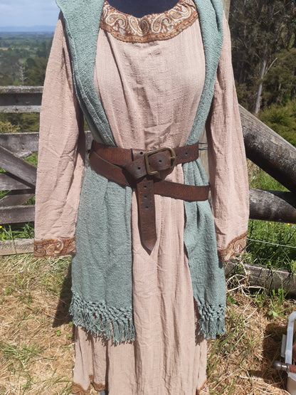 Medieval Double Wrap Belt - Clover