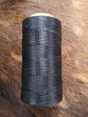 1mm Waxed Thread - Black