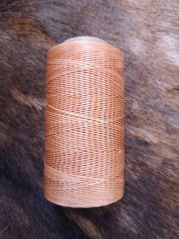 1mm Waxed Thread - Tan