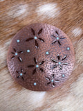 Copper Round Buckle