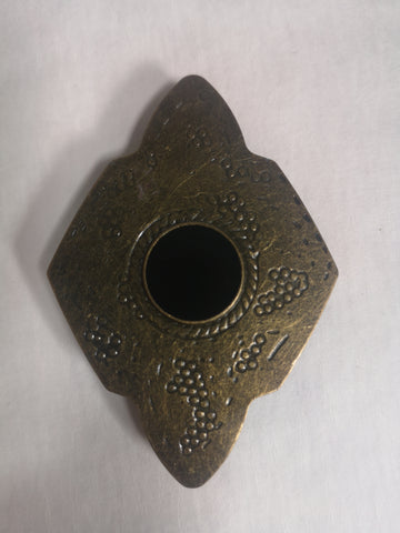 Brass Diamond Concho