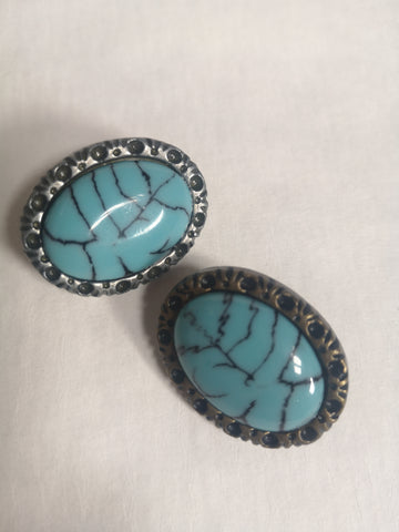 Turquoise Cabochon Concho