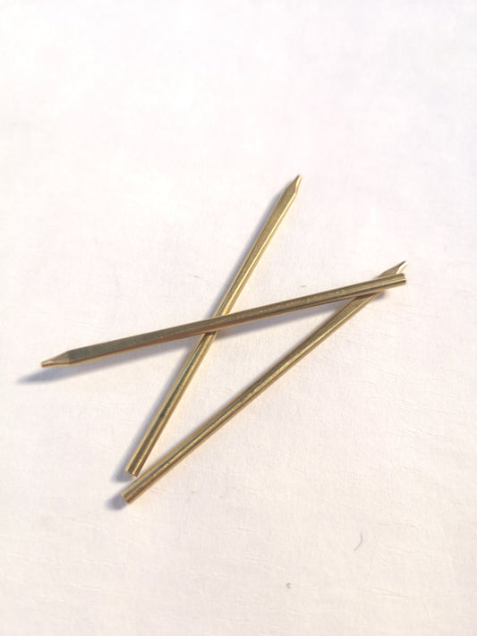 Brass Flat Nosed Lacing Needle