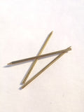 Brass Flat Nosed Lacing Needle